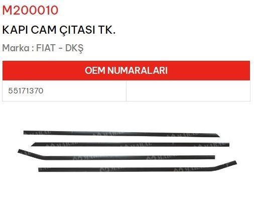 KAPI CAM ÇITASI TK. DKŞ