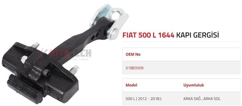 KAPI GERGİSİ 500 L ARKA 2012- >