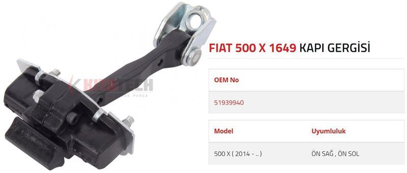 KAPI GERGİSİ 500 X ÖN 2015->