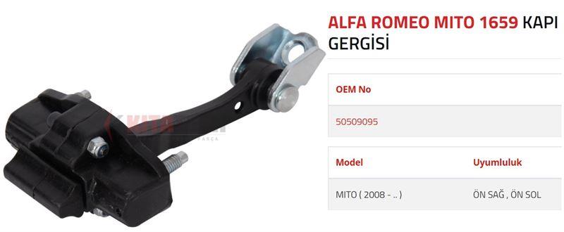KAPI GERGİSİ ALFA ROMEO MİTO ÖN 2008- >