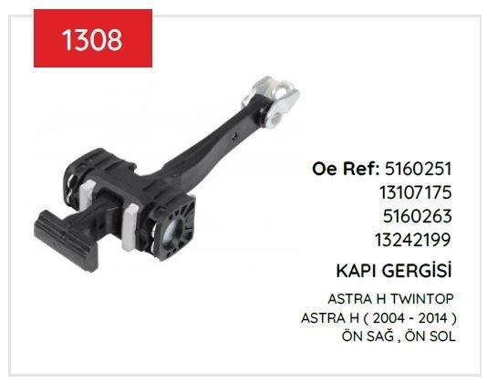 KAPI GERGISI ASTRA H ÖN 04>13 5160251 13107175