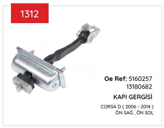 KAPI GERGISI CORSA D ÖN 06>14 5160257 13180682