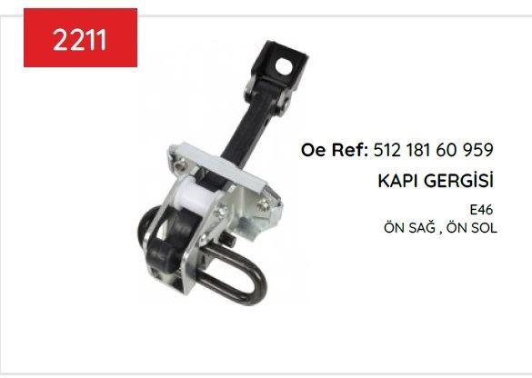 KAPI GERGİSİ ÖN BMW E46 1997 - 2006