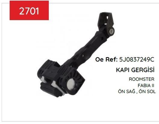 KAPI GERGİSİ ÖN SKODA FABIA II ROOMSTER 2007-2015
