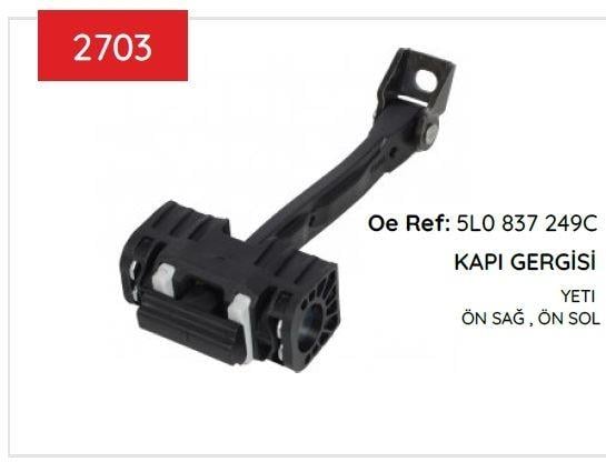 KAPI GERGİSİ ÖN SKODA YETI 2009 -