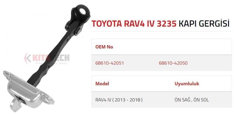 KAPI GERGİSİ RAV 4 IV ÖN 2013 2018