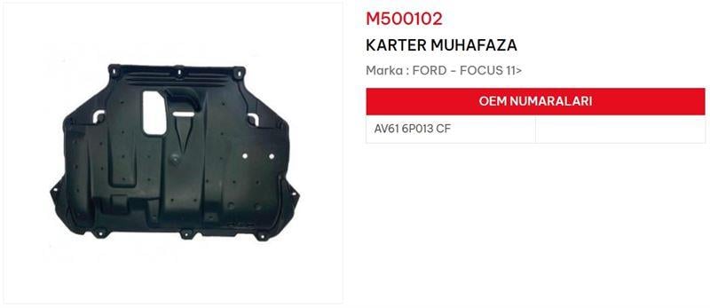 KARTER MUHAFAZASI FOCUS III 2011->