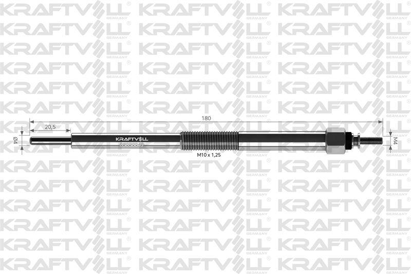 KIZDIRMA BUJISI 11V NISSAN PICKUP D22 YD25 2.5 X-TRAIL 2.5 DCI 03-> NAVARA 2.5 DCI 02-> PATHFINDER 2.5 DCI 05->