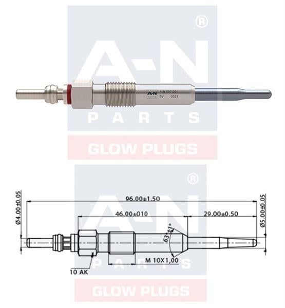 KIZDIRMA BUJİSİ ECO 5V AUDI A3 1.9 TDI - 2.0 TDI 2 003-2010VW CADDY III GOLF-JETTA 1.9 TDI-PASSAT1.9 TDI 2.0TRANSPORTER T5 1.9TDI 06>SKODA OCTAVIA-ROOMSTER 1.9 TDISEAT ALTEA.TOLE.LEON 1.9-2.0 TDI N1059