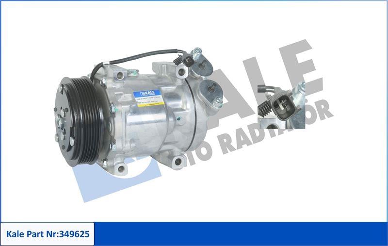 KLİMA KOMPRESÖRÜ FORD C-MAX / FOCUS II - MAZDA 3 - VOLVO C30 / S40 II / V50 1.6 TDCI 03+