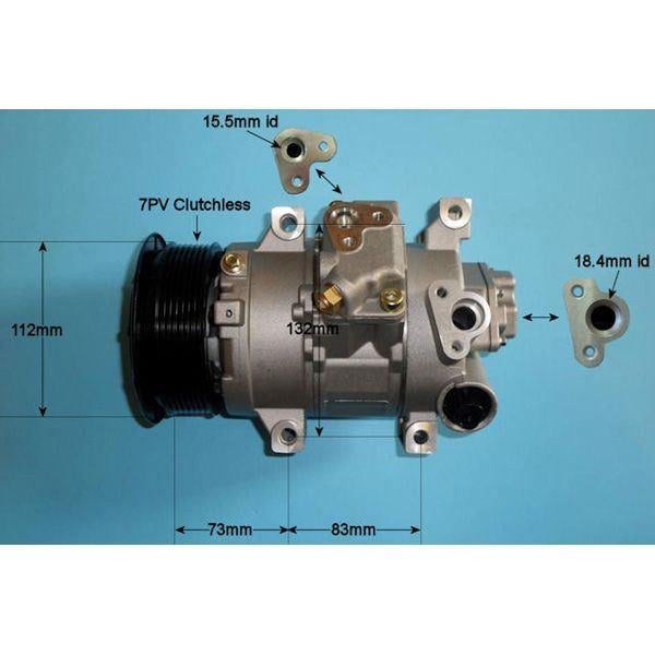 KLIMA KOMPRESORU TOYOTA COROLLA 09-10 TOTOTA MATRIX 88310-1A730 88310-1A600 447190-7130