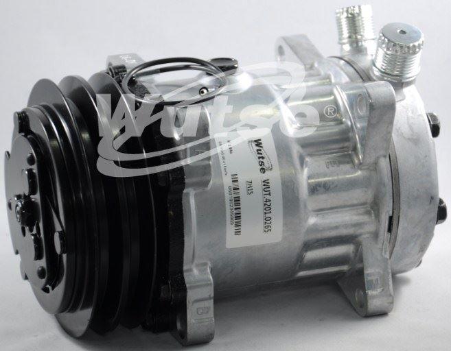 KLİMA KOMPRESÖRÜ ÜNİVERSAL 12V 7H15 132MM A2V ÜSTTEN ÇIKIŞ