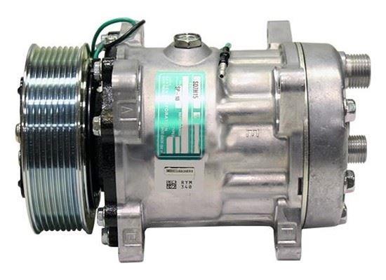 KLIMA KOMPRESORU UNIVERSAL 7H15 24V USTTEN CIKIS SANDEN-8085