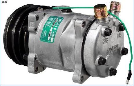 KLİMA KOMPRESÖRÜ ÜNİVERSAL TİP 5H14 A2 V KAYIS ÜSTTEN ÇIKIŞ 24 VOLT