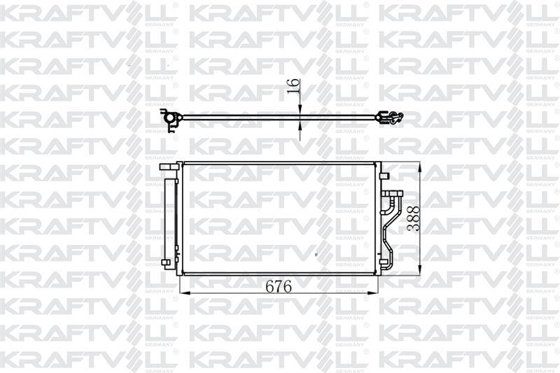 KLIMA RADYATOR IX35-TUCSON-SPORTAGE 11 ->