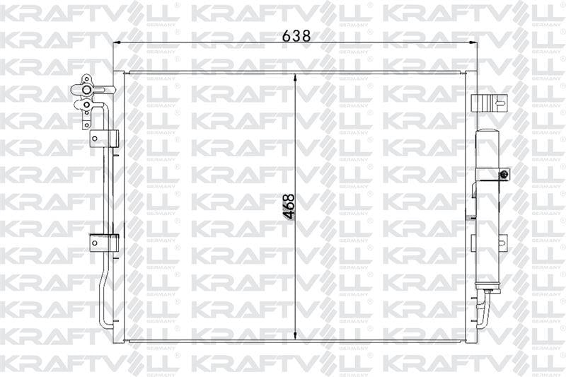 KLIMA RADYATORU 306DT DISCOVERY IV L319 09>18 RANGE ROVER SPORT I L320 09>13