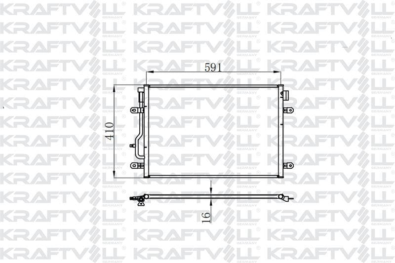 KLIMA RADYATORU A4 A6 1.9 TDI 00>04 ALZ BFB AVB BBJ