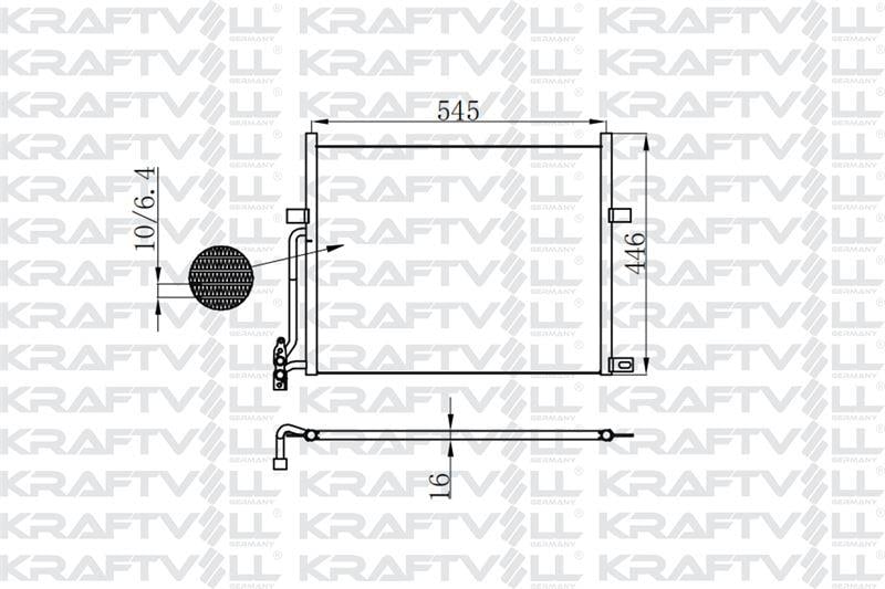 KLIMA RADYATORU BMW E46 M43 M52 M54 N40 N42 N45