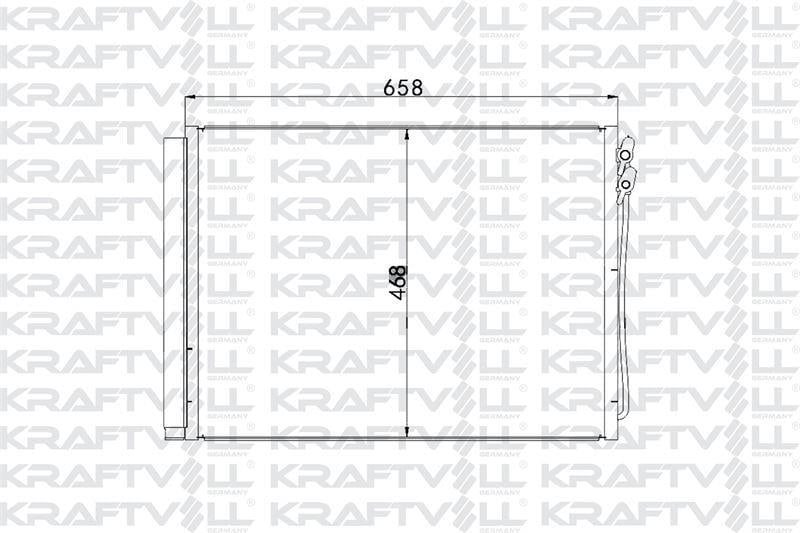 KLIMA RADYATORU BMW F10 F01 N47 N57 B47 B57