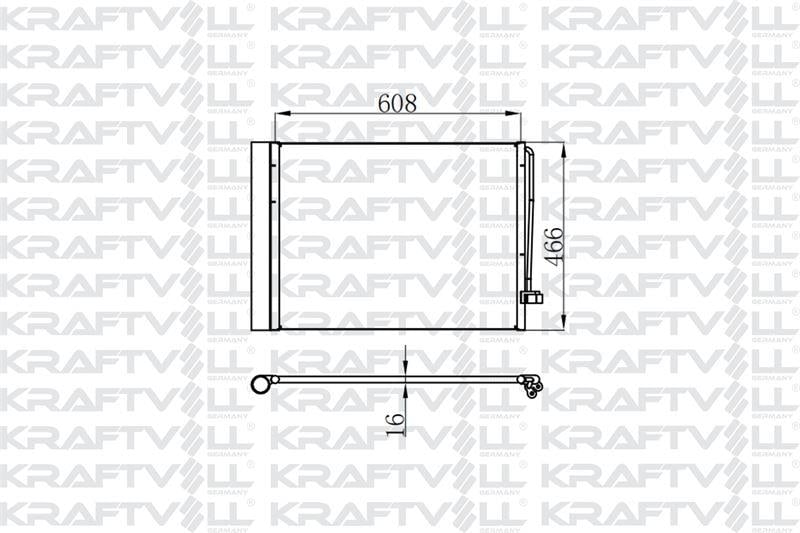 KLIMA RADYATORU BMW N57N M57N2 E70 E71 F15 F16