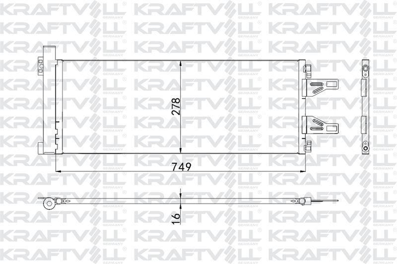 KLIMA RADYATORU BOXER III JUMPER III 2,2HDI 3,0HDI DUCATO III SCANIA 3,0JTD