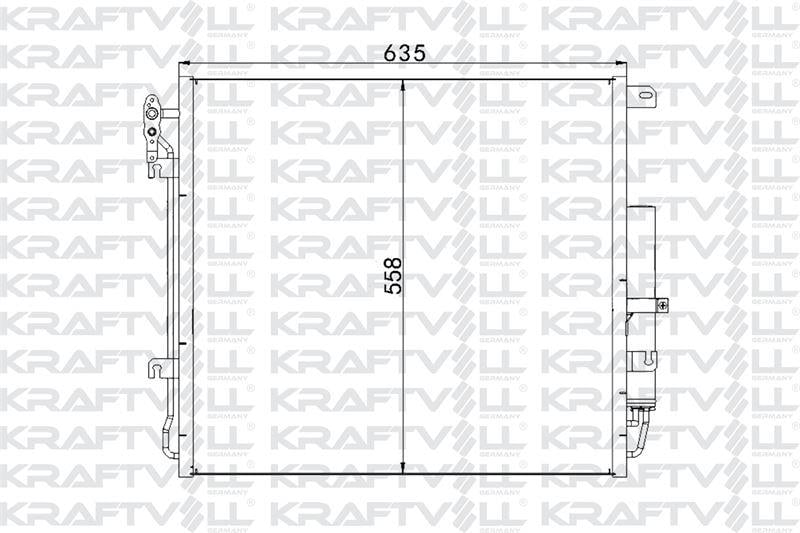 KLIMA RADYATORU DISCOVERY 3 L319 05>09 RANGE ROVER SPORT I L320 05>13