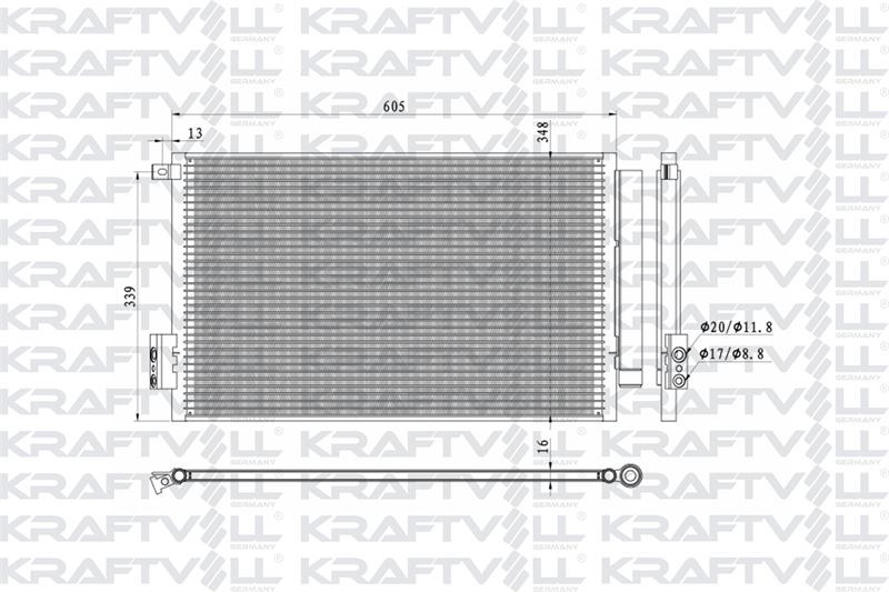 KLIMA RADYATORU EGEA 1.4 BENZINLI 15>