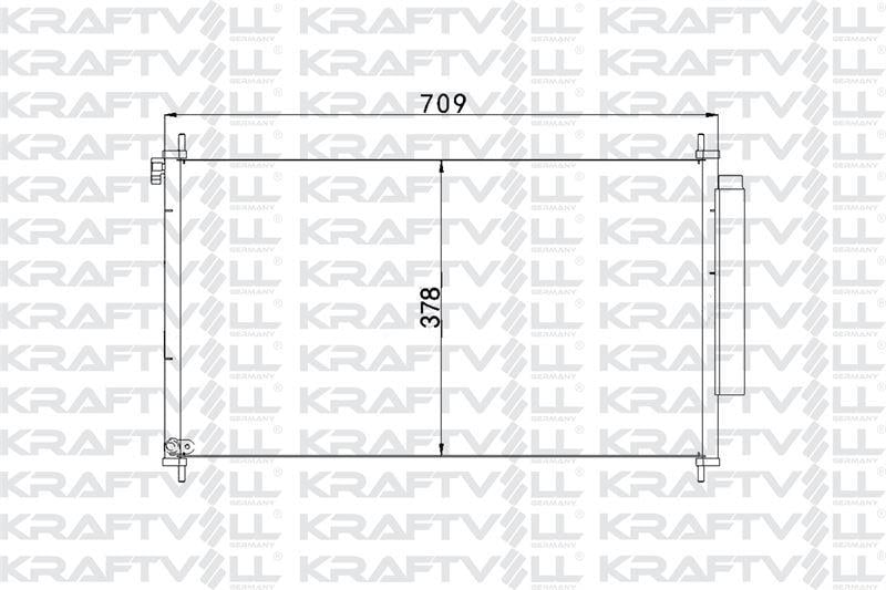 KLIMA RADYATORU HONDA CRV 2.2 2.4 2012>