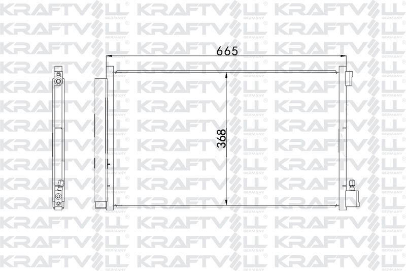 KLIMA RADYATORU (KONDANSER) INSIGNIA 1,6I/2,0 CDTI  08-> ( 666×392×16 )