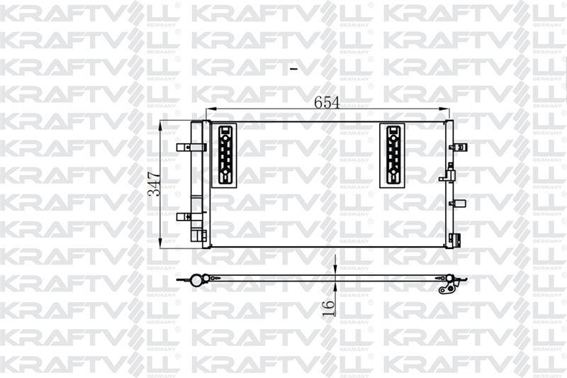 KLIMA RADYATORU KONDANSOR AUDI A4 1,8 TFSI 2,0TDI 08> 674×334×16  OTO/MEK SANZIMAN