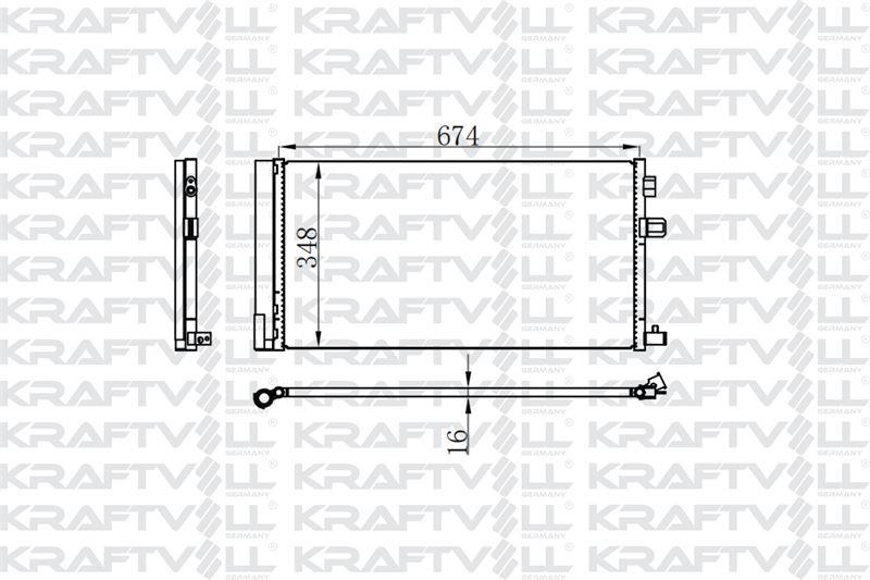 KLIMA RADYATORU (KONDENSER) RENAULT FLUENCE 1.6 16V 10>
