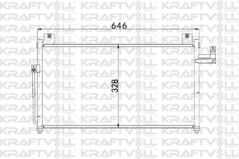 KLIMA RADYATORU MAZDA 323 1,6 16V 1998 - 2004