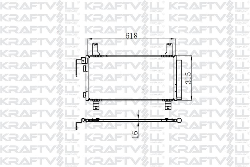 KLIMA RADYATORU MAZDA 6 2.0 2002 2007