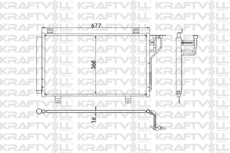 KLIMA RADYATORU MAZDA 6 2013->