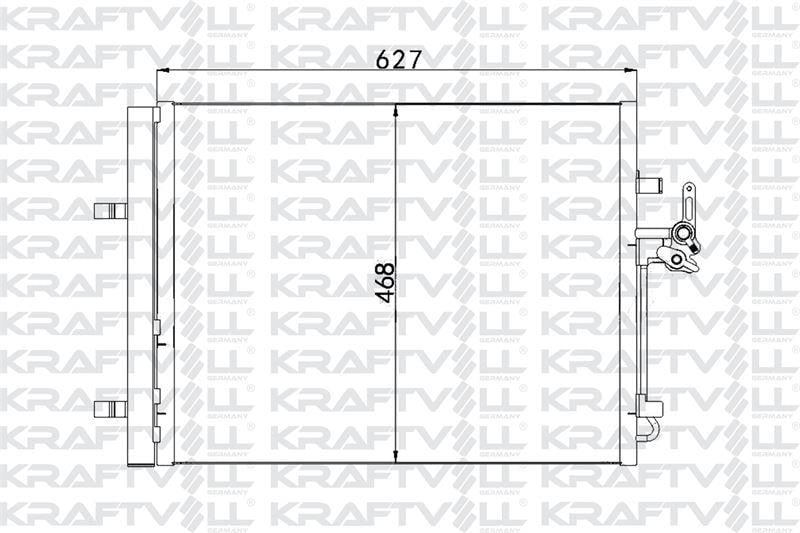 KLIMA RADYATORU MONDEO IV S MAX 07 /> GALAXY 1.6 / 1.8 / 2.0 / 2.0TDCI 07 /> LANDROVER FREELANDER 2.2TDCI VOLVO S60 S80 II V60 V70 III XC70 II 2.5 / 3.2
