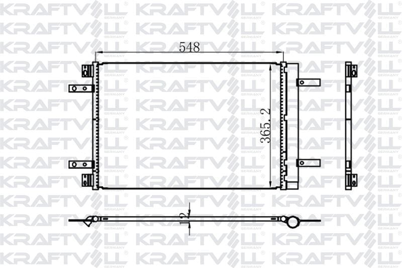 KLIMA RADYATORU P308 P3008 P508 P5008 PARTNER EXPERT TRAVELLER 1.5 1.6 2.0 BLUEHDI / COMBO E GRANLAN