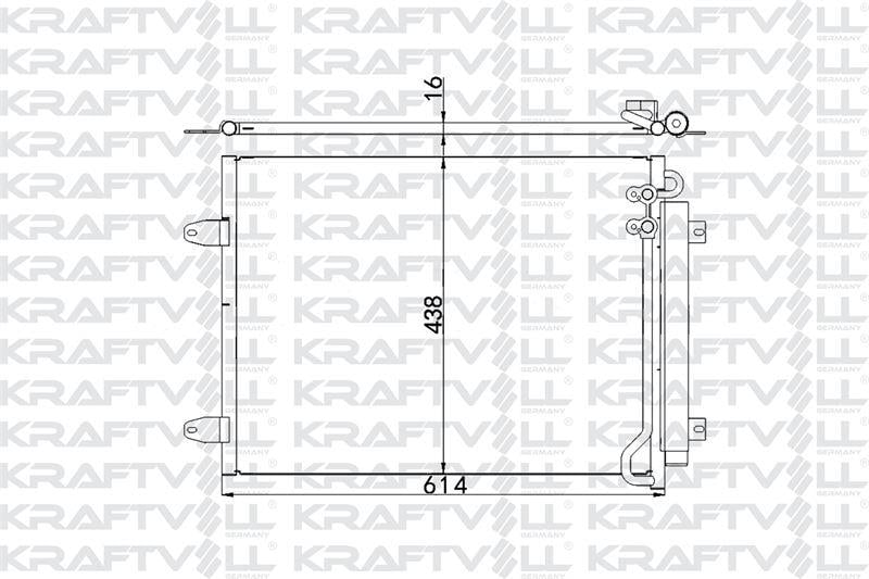 KLIMA RADYATORU PASSAT / CC 1.4 1.8 2.0TSI 3.2 3.6FSI 05>16