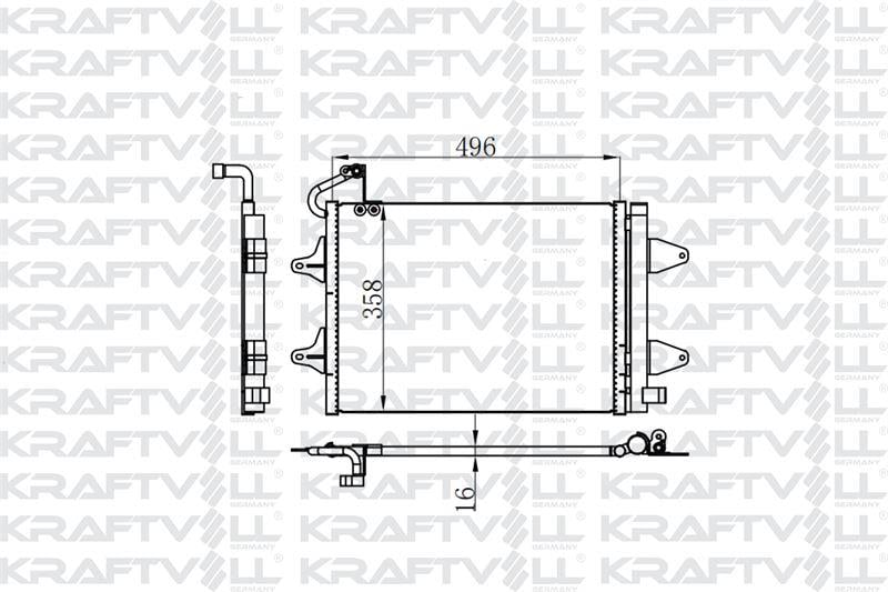 KLIMA RADYATORU POLO CORDOBA IBIZA II IV FABIA ROOMSTER 1.0 1.2 1.4 1.6 1.8 1.9TDI 93>16