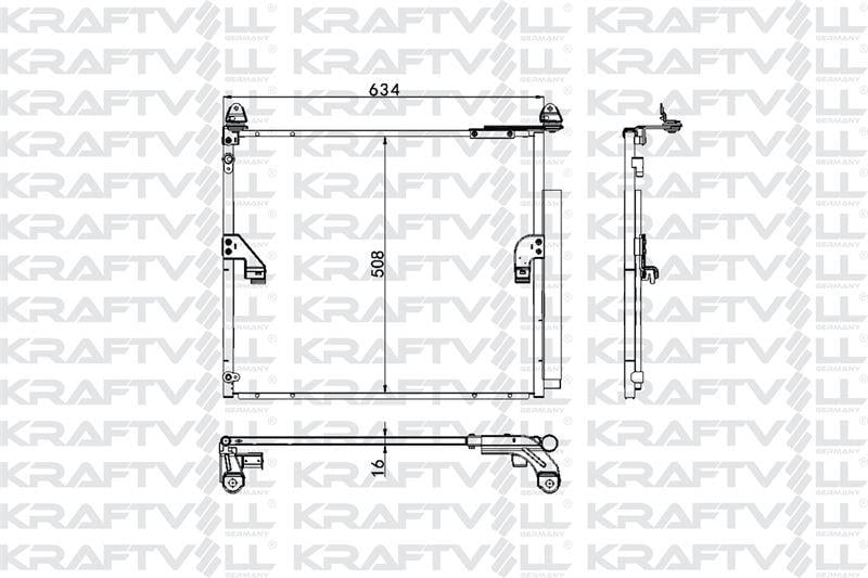 KLIMA RADYATORU TOYOTA LAND CRUISER PRADO (_J15_) 3.0 D-4D