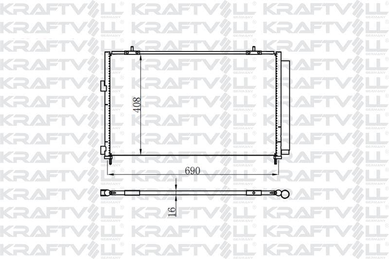 KLIMA RADYATORU TOYOTA RAV4 2012->