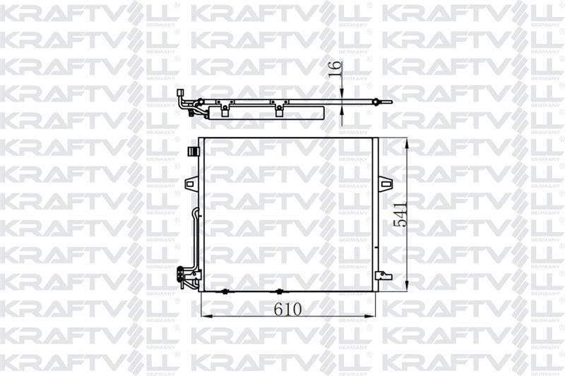KLIMA RADYATORU X164 06>12 W164 05>11 W251 06>12