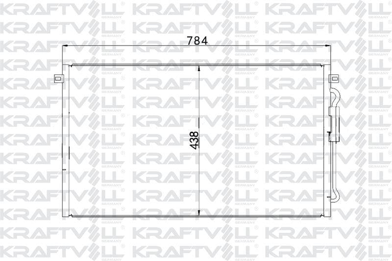 KONDENSER CHRYSLER VOYAGER 02 >