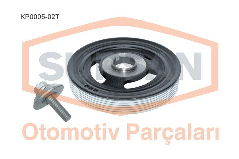 KRANK KASNAĞI PEUGEOT 1007, 2008, 206CC, 206 SEDAN -HATCHBACK, 207, 208, 301, 307, 308, 4008, 407, 5008, 508, BİPPER, EXPERT, PARTNER 1.4/1.6 HDI ENG.( DV6TED4, DV4C, DV4TD, DV6ATED4, DV6CTED, DV6DTED, DV6TED4, DV6TED, DV6C) KİT (1 ADET CİVATA+PUL)