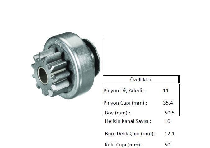 MARS DISLISI BMW 3 E46 E60 7D4 MARELLI TIP 11 DIS