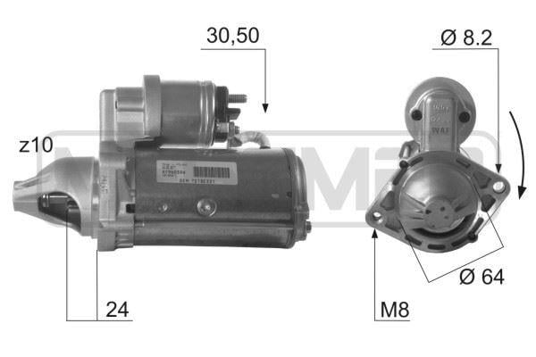 MARS MOTORU KOMPLE ALBEA PALIO DOBLO 1.3 JTD CORSA D ASTRA H 1.3 CDTI