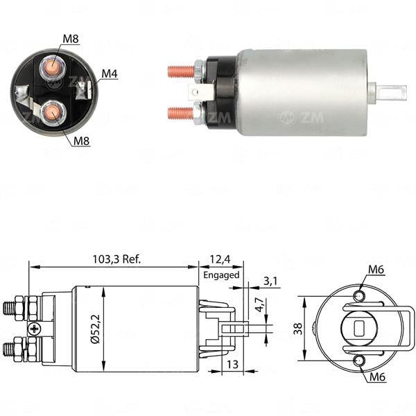 MARS OTOMATIGI 24V ISUZU CHAMPION NKR  SNLS 719B