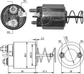 MARS OTOMATIGI CITROEN PEUGEOT FIAT D7E 594355 SNLS 595