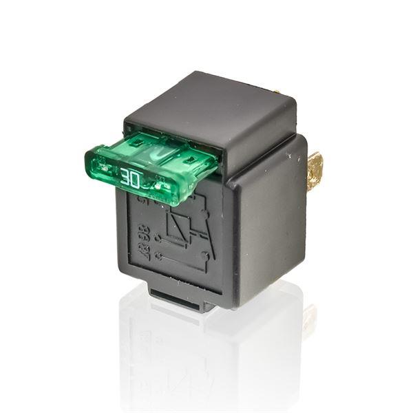 MINI RÖLE 24V SİGORTA LI 4 UÇLU 20 AMPER