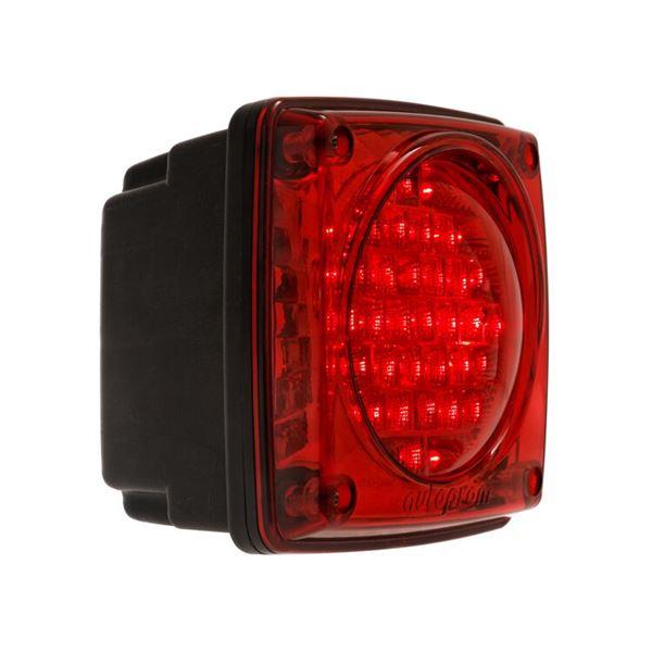 MODULER KARE STOP LAMBASI KIRMIZI 12V
