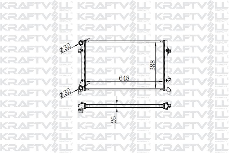 MOTOR RADYATORU CADDY III GOLF V VI PASSAT A3 LEON OCTAVIA 1,4 TSI 1,6TDI 1,9TDI 2,0TSI 04>10 (648*3